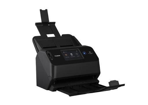 Scanner Canon DR-S150, dimensiune A4, tip sheetfed, viteza scanare: 45ppm alb-negru si color, duplex, rezolutie optica 600dpi, ADF 60 coli, senzor CIS, software: ISIS TWAIN Driver (Windows 7 SP1 8