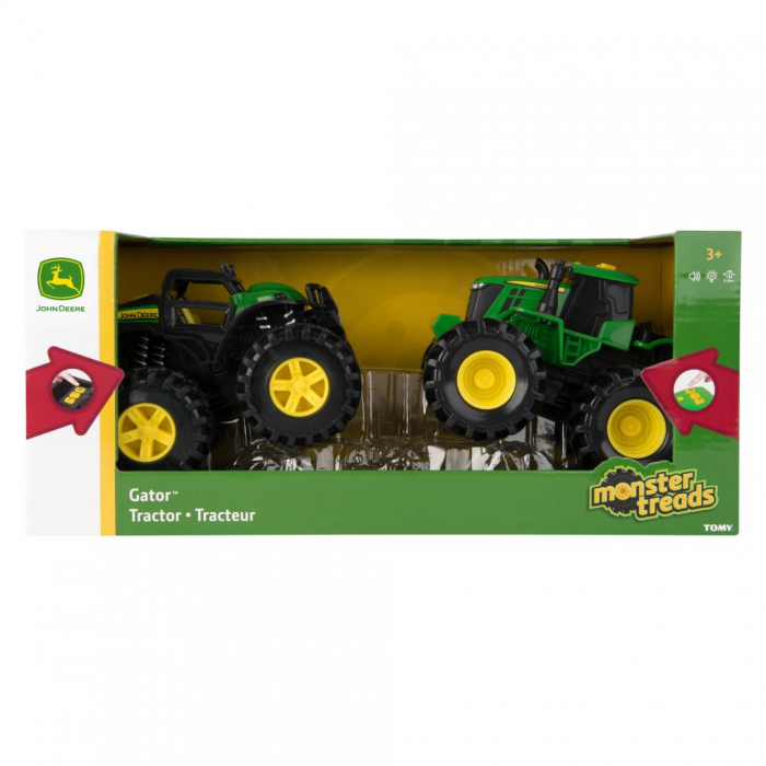 Set 2 tractorase cu lumini si sunete