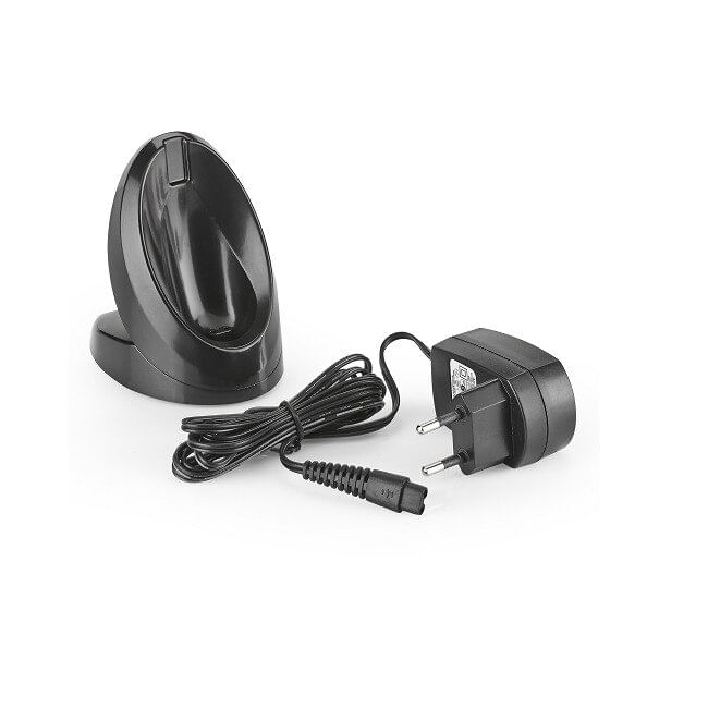 Set aparat de tuns reincarcabil, TRISTAR, 4-16 mm, baterie Li-AA, docking station plus pieptan si foarfeca frizer, negru [4]