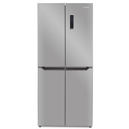 Side by Side Heinner HSBS-H401MNFX, 401 l, Clasa A+, Full No Frost, Display Touch, LED, Control Electronic, Compresor Inverter, H 180 cm, Inox