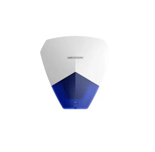 Sirena de exterior Hikvision DS-PS1-B (Albastru);DS-PS1-B; Clasa Protectie IP54; Presiune acustica:105dB 30cm; Alimentare: 12V; Dimensiuni: 140 134 33mm; Culoare: Albastru; Greutate:0.185g