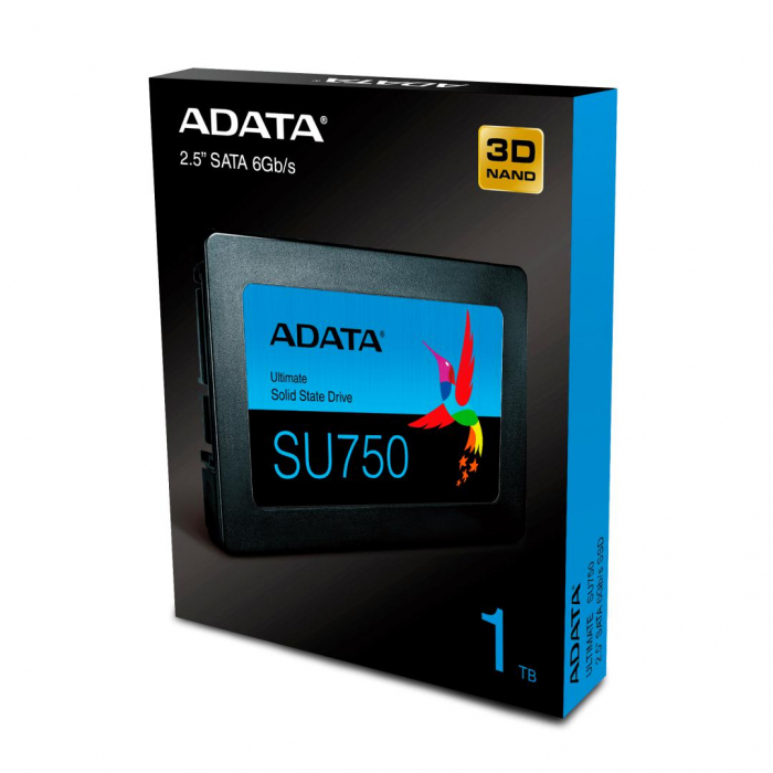 SSD ADATA SU750, 1TB, 2.5 , SATA III