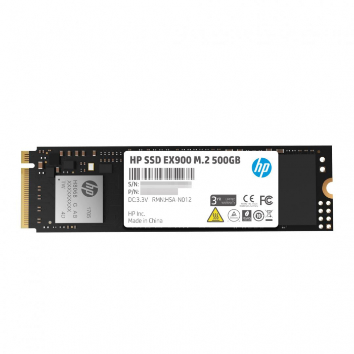 Ssd hp ex900, 500gb, m.2 2280