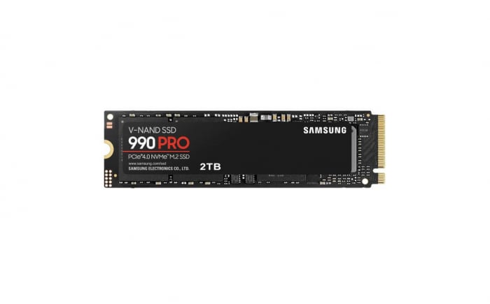SSD Samsung, 990 PRO, retail, 2TB, NVMe M.2 2280 PCI-E, R W speed:74500 6900 MB s