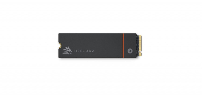 SSD Seagate FIRECUDA 530, 4TB, M.2-2280 with heatsink, PCIe Gen4 x4 NVMe 1.4, R W speed: up to 7300 6900MB s