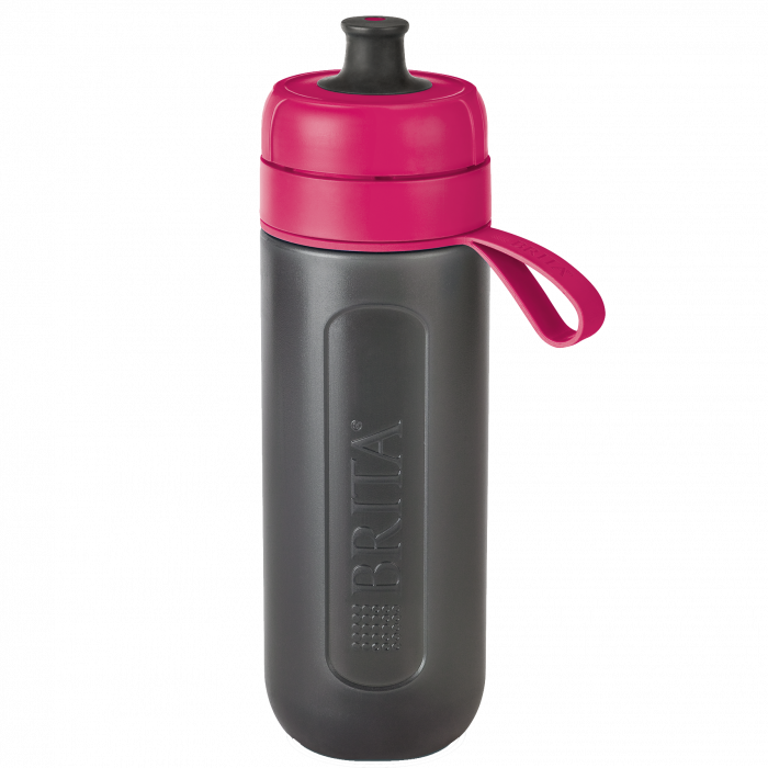 Sticla filtranta pentru apa Brita, model FillGo Active roz, 600 ml