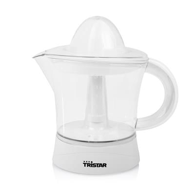 Storcator de citrice tristar cp-3006, 40 w, 1 viteza, doua conuri, recipient suc 1.2 l, alb