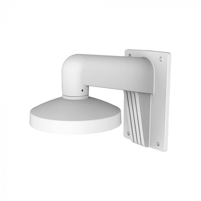 Suport prindere camere Hikvision DS-1273ZJ-DM32, material aluminiu; Hikvision white; Aluminum alloy; 183.5A 142A 232mm