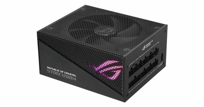 SURSA ASUS ROG STRIX 1200W 80+ GOLD Intel Form Factor ATX12V ATX 3.0 Yes Dimensions 180 x 150 x 86 mm Efficiency 80Plus Gold Protection Features OPP OVP UVP SCP OCP OTP Hazardous Materials ROHS AC In