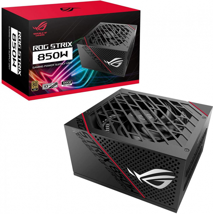 Sursa asus rog strix, 80 plus gold, fully modular, 850w