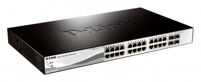 Switch D-Link DES-1210-28P, 24 port, 10 100 Mbps