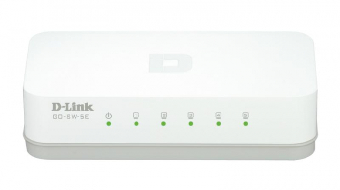 Switch D-Link GO-SW-5E, 5 port, 10 100 1000 Mbps