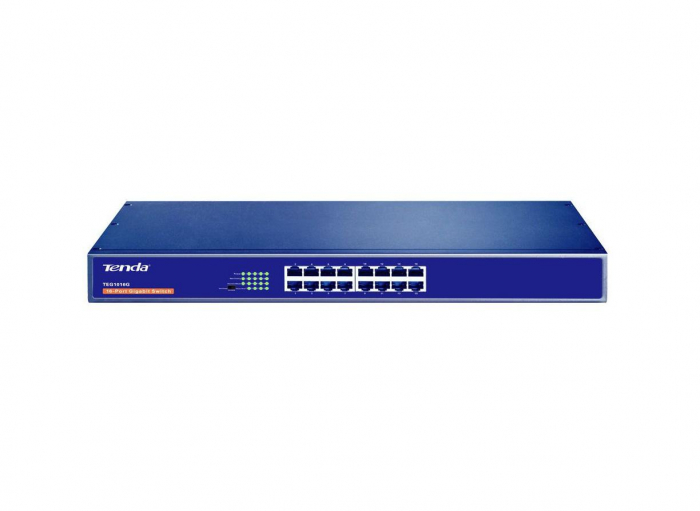 Switch Tenda TEG1016G, 16 port, 10 100 1000 Mbps