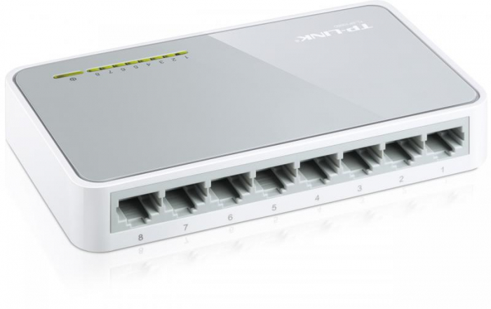 Switch TP-Link TL-SF1008D, 8 port, 10 100 Mbps