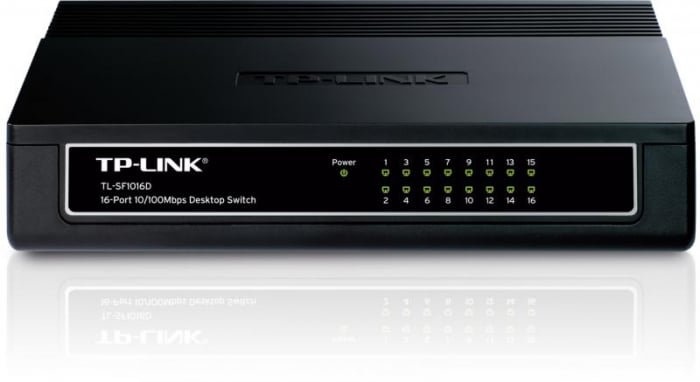 Switch TP-Link TL-SF1016D, 16 port, 10 100 Mbps