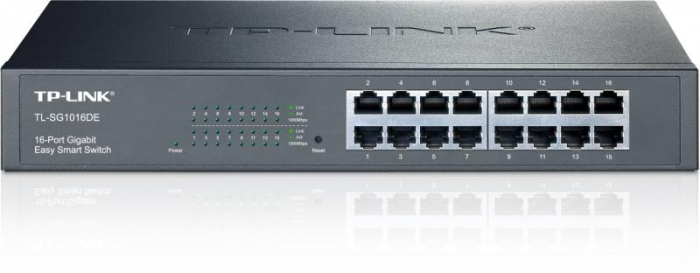 Switch TP-Link TL-SG1016DE, 16 port, 10 100 1000 Mbps