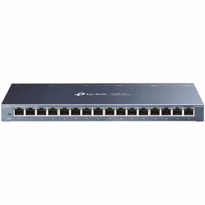 Switch TP-Link TL-SG116E, 16 port, 10 100 1000 Mbps