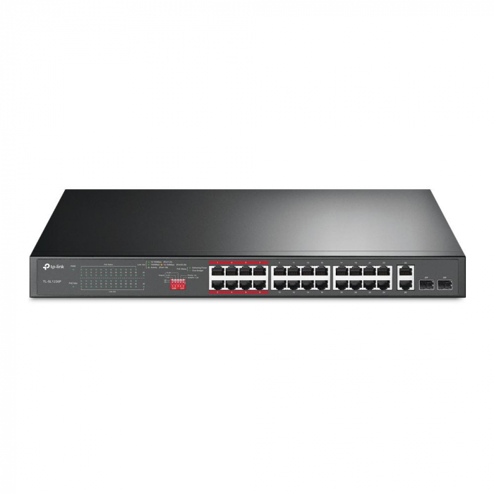 Switch TP-Link TL-SL1226P, 24 port, 10 100 1000 Mbps