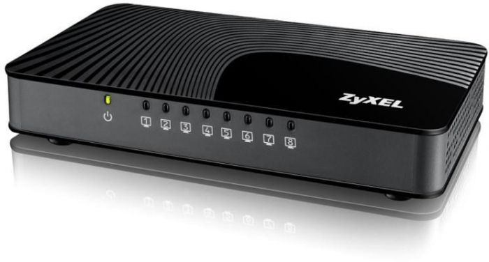 Switch Zyxel GS-108S v2, 8 port, 10 100 1000 Mbps