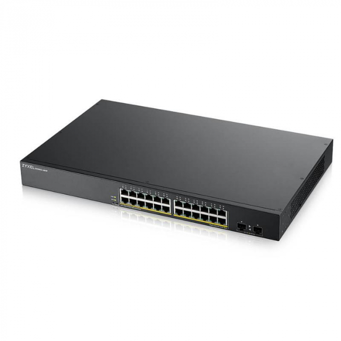 Switch ZYXEL GS190024HPV, 24 port, 10 100 1000 Mbps