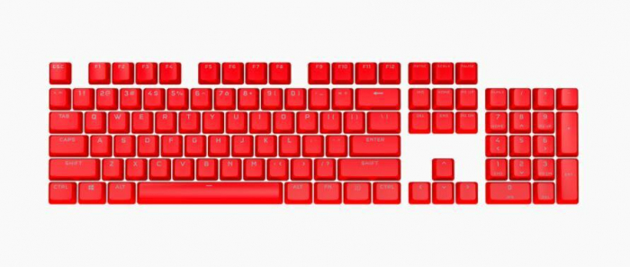 Tastatura gaming CORSAIR PBT DOUBLE-SHOT PRO Keycap Mod Kit , ORIGIN Red