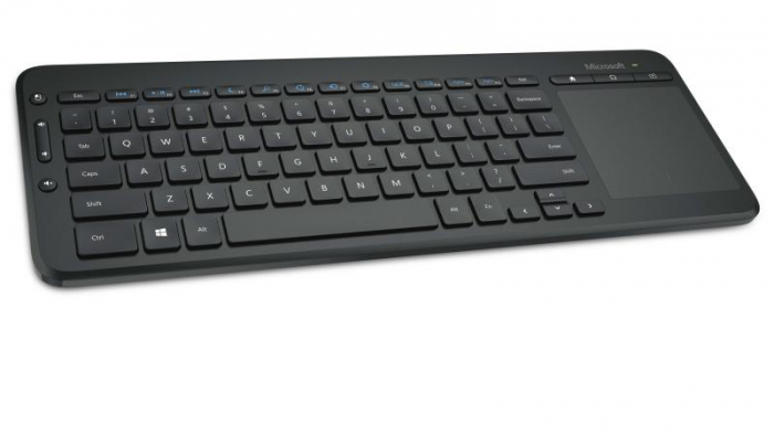 Tastatura microsoft all-in-one, wireless, negru
