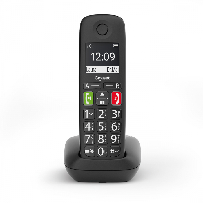 Telefon fara fir DECT Gigaset E290 negru