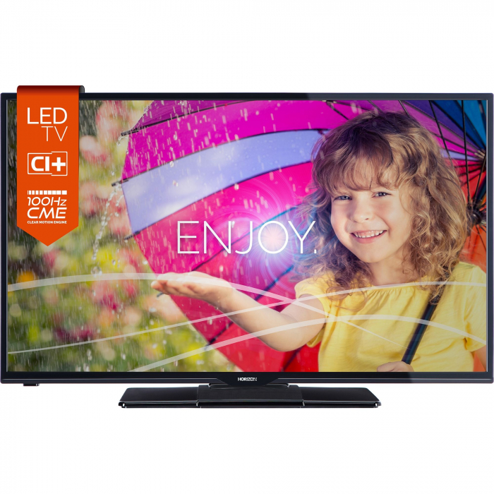 Televizor LED Horizon 24HL719H, HD, Diagonala 61 cm, Dolby Digital Plus, Clear Motion Engine, Clasa A, Negru