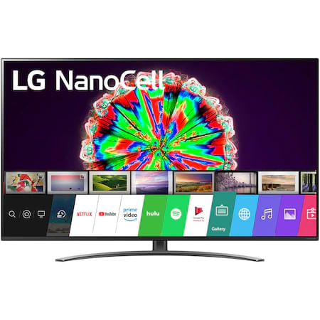 Televizor LED LG 49NANO813NA, Diagonala 123 cm, Smart, 4K Ultra HD, Clasa G, webOS, Ultra Surround, Nano Color, Negru