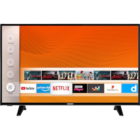 RESIGILAT - Televizor LED Smart Horizon 43HL6330F, Diagonala 108 cm, Full HD, Linux, Dolby Audio Processing, Clasa A++, Negru