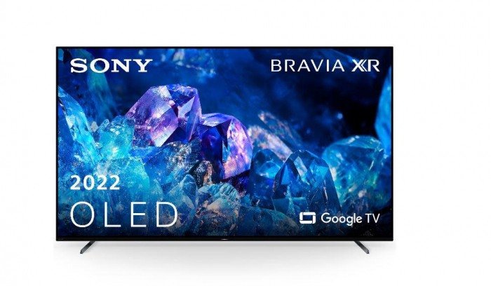 Televizor LED SONY XR55A80KAEP, 55 - 139 cm, OLED, 4K HDR(3840 x 2160), Google TV, Cognitive processor XR, XR Triluminos Pro, XR OLED Motion, Ac...