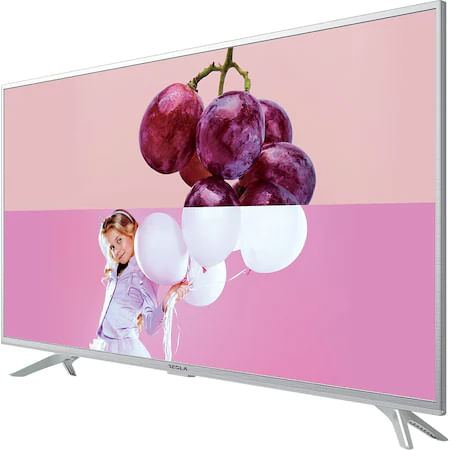 Televizor LED Tesla 32T312SH, Diagonala 81 cm, HD, Clasa F, Dolby Audio Processing, Argintiu [2]