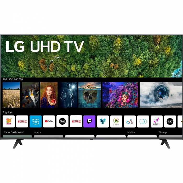 Televizor LG 50UP77003LB, 126 cm, Smart, 4K Ultra HD, LED, Clasa G