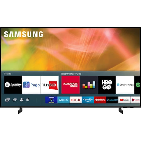 Televizor Samsung 43AU8072, Diagonala 108 cm, Smart, 4K Ultra HD, LED, Tizen, UHD Dimming, ALLM, Dolby Digital Plus, Clasa G, Negru