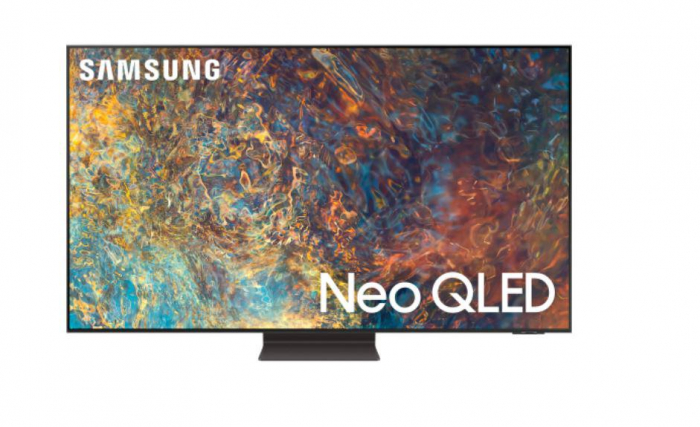 Televizor, Samsung, QE55QN95AATXXH, 2021, 138CM, NEO QLED, Smart TV, 4K, Negru, Plat, Tizen, Mirroring iOS, Android, Neo Quantum Processor 4K, HD...