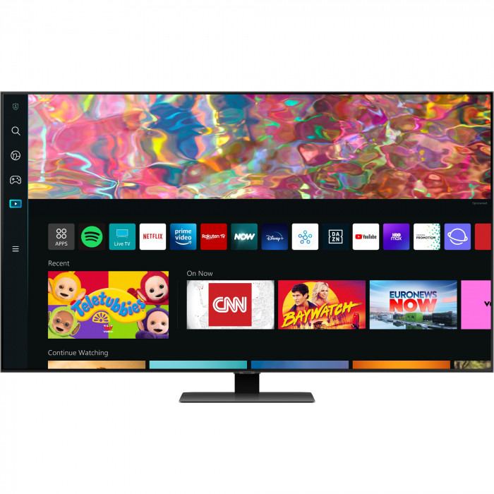 Televizor Samsung QLED 55Q80B, 138 cm, Smart, 4K Ultra HD, 100Hz, Clasa G
