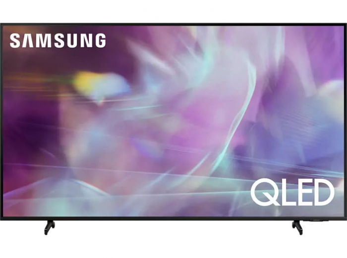 Televizor Smart QLED Samsung QE50Q60A, Diagonala 125cm, 4K UHD, Quantum HDR, Tizen, Auto Low Latency, Dolby Digital Plus, Negru