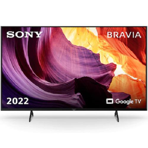 Televizor, Sony, Seria X80K, KD50X80KAEP, 2022, 50 - 126CM, LED, Smart TV, 4K, Black, Plat, Google TV, Mirroring iOS, Android, 4K HDR Processor X1, HDR 10, HLG Triluminos PRO, 50 Hz, DVB-T T2 C S S2