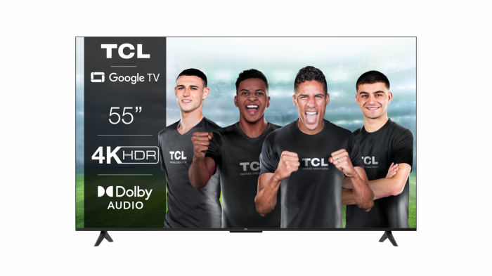 Televizor TCL LED 55P638, 139 cm (55 ), Smart Google TV, 4K