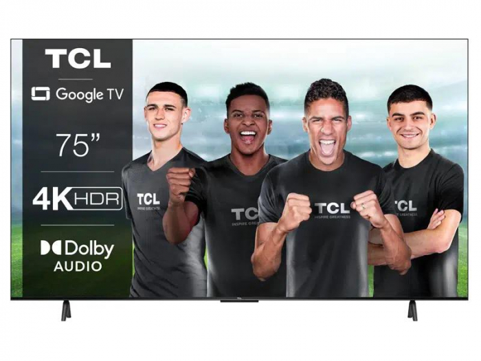 Televizor TCL LED 75P635, 189 cm (75 ), Smart Google TV, 4K