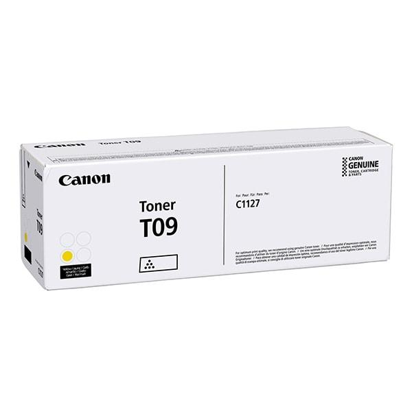 Toner Canon CRG-T09 yellow, 5.9k pagini, pentru i-sensys, C1127I IF P.