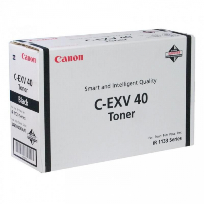Toner Canon EXV40, black, capacitate 6000 pagini, pentru iR1133 iR1133A iR1133IF