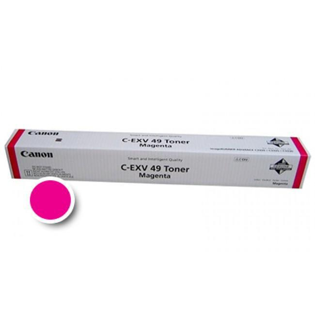 Toner Canon EXV49M, magenta, capacitate 19000 pagini, pentru iR Advance C3300i, 3320i, 3325i