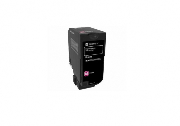 Toner Lexmark 74C20ME magenta, 3k ,compatibil cu CX725de,CX725dhe, CX725dthe, CS725de, CS720de, CS720dte, CS725dte.