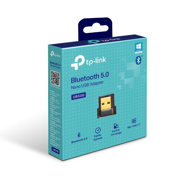 TP-LINK Adaptor USB Nano Bluetooth 5.0, Bluetooth 5.0, compatibila cu Bluetooth V4.0 3.0 2.1 2.0 1.1, Windows 11 10 8.1 7.