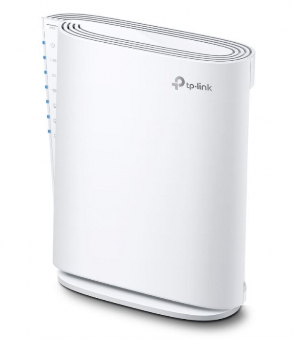 TP-link AX6000 Wi-Fi6 Range Extender, Dual-Band, RE900XD, 1A Port Multi- Gig de 2.5 Gbps + 2A Porturi Gigabit, Standarde Wireless: IEEE 802.11a n ac ax 5 GHz, IEEE 802.11b g n ax 2.4 GHz, Viteza wirel