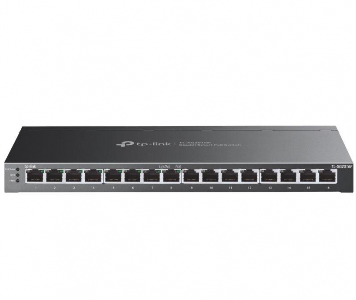 TP-LINK JetStream 16-Port Gigabit Smart Switch cu 8-Porturi PoE+, Standarde si Protocoale: IEEE 802.3i, IEEE 802.3ab, IEEE 802.3ad, IEEE 802.3af, IEEE 802.3at, IEEE 802.3x, IEEE 802.1d, IEEE 802.1s, I