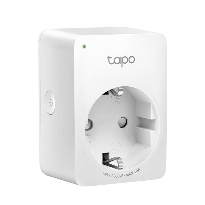 TP-Link MINI SMART WI-FI SOCKET TAPO P100, Protocol: IEEE 802.11b g n, Bluetooth 4.2 (for onboarding only), 2.4 GHz, Android 4.4 or higher, iOS 9.0 or higher, AC 220-240 V 50 60 Hz 10 A, Maximum Load,