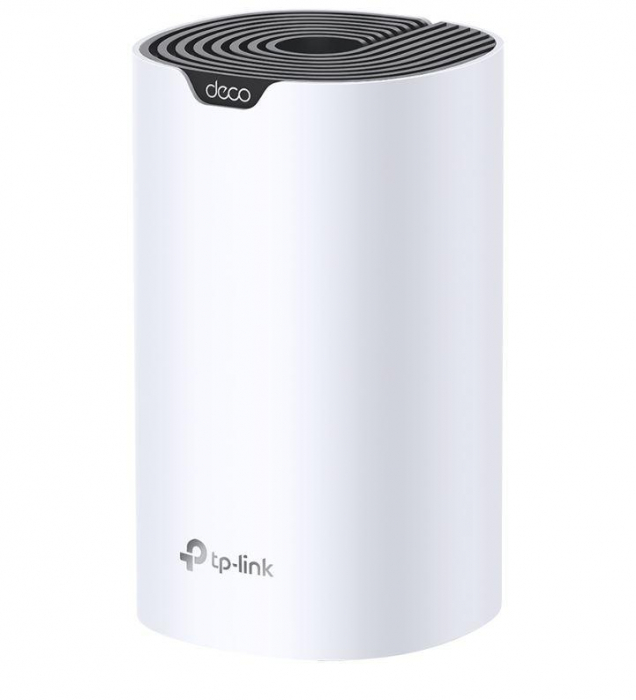 TP-Link Sistem Mesh Wi-Fi pentru intreaga casa AC1900, DECO S7(1- PACK);WI-FI 5, Standarde wireless: IEEE 802.11ac n a 5 GHz, IEEE 802.11n b g 2.4 GHz, viteza wireless: 5 GHz: 1300 Mbps, 2.4 GHz: 600