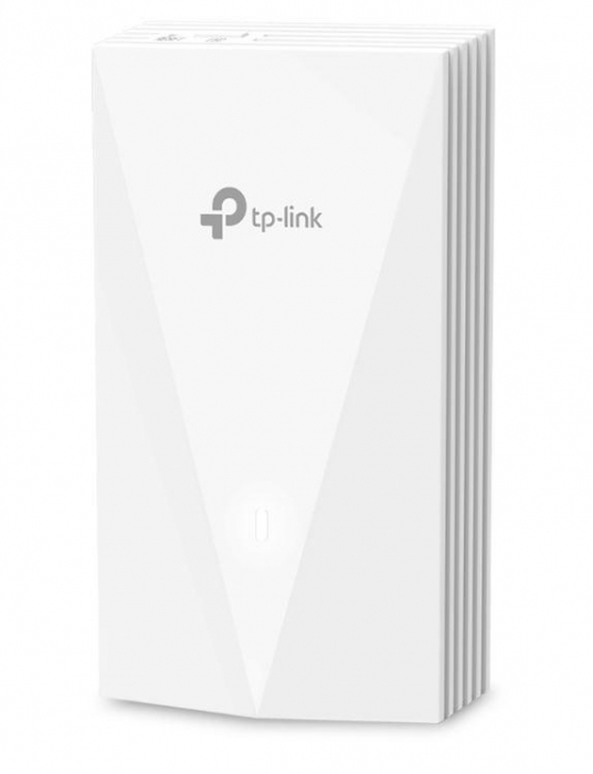 TP-Link Wireless Access Point EAP655-WALL, AX3000 Wireless Dual Band Indoor, 802.3af at PoE, viteza transfer: 5 GHz 2402 Mbps, 2.4 GHz 574 Mbps, Interfata: Uplink: 1A 10 100 1000, Downlink: 3A 10 100